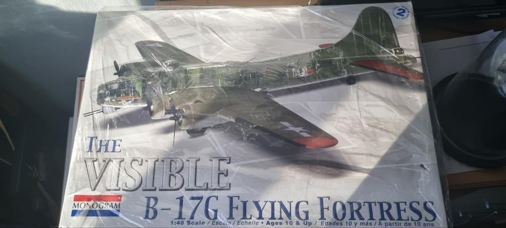 1/48  monogram clear hull B17, Hobby en Vrije tijd, Ophalen of Verzenden, Nieuw, Groter dan 1:72, Overige merken