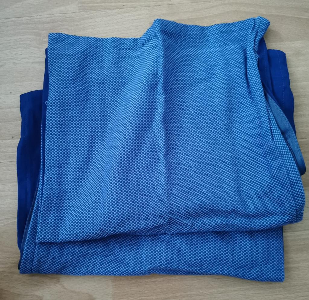 Kussensloop nieuw blauw Hema 2 stuks, Ophalen of Verzenden, Nieuw