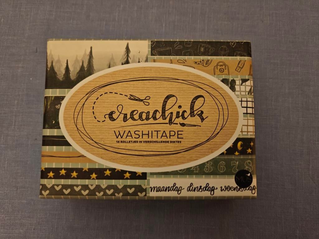 Washitape creachick, Ophalen of Verzenden, Nieuw