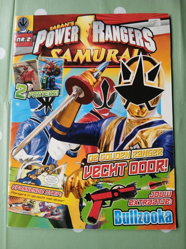 Power rangers magazine en stickerboekje, Ophalen of Verzenden, Overige typen