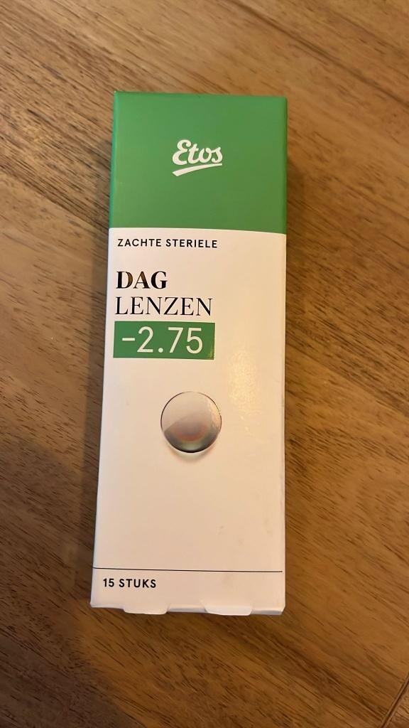 Daglenzen -2,75 Etos, Sieraden, Tassen en Uiterlijk, Ophalen, Nieuw, Ogen, Verzorging