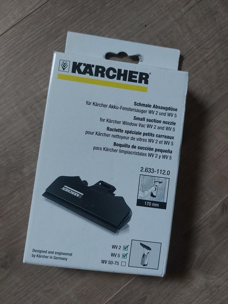 Kärcher zuigmond, Ophalen of Verzenden, Raamwisser of Trekker