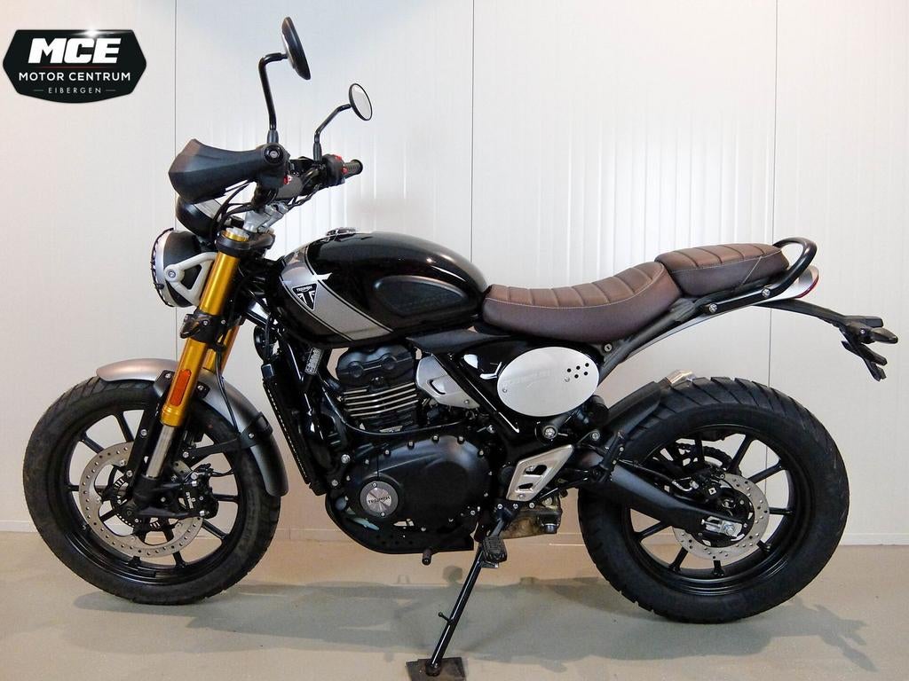 TRIUMPH SCRAMBLER 400 X (bj 2024), Motoren, 29 cc, Motorrijbewijs A, Bedrijf, Onbekend