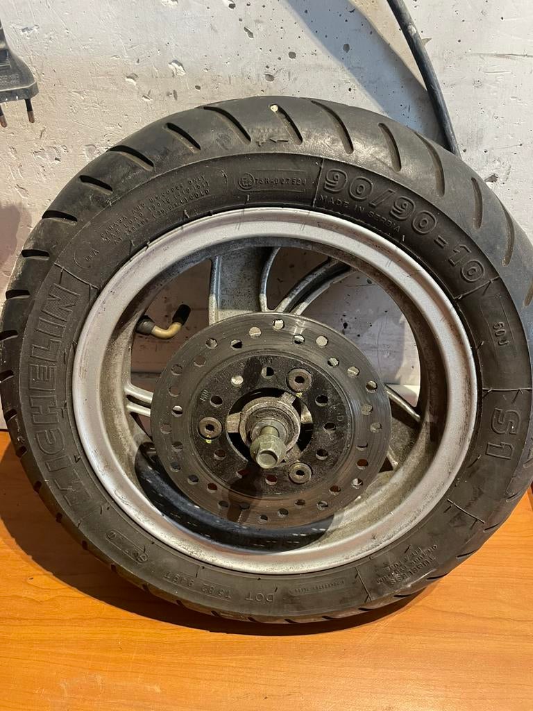 Kymco new sento 50i velg en band, Fietsen en Brommers, Brommeronderdelen | Scooters, Ophalen, Overige typen, Kymco