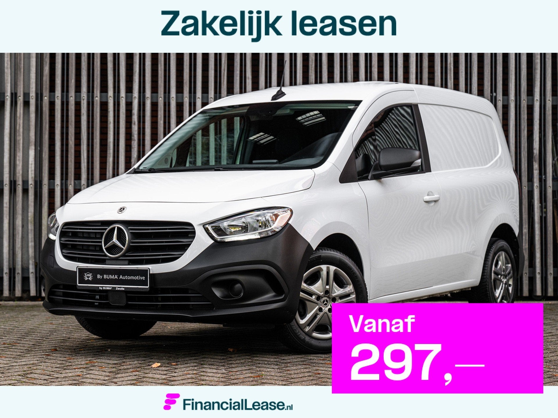 Mercedes-Benz Citan 110 102pk Benzine L1 Pro |Navi|CruiseCon, Voorwielaandrijving, Dealer onderhouden, Gebruikt, Zwart