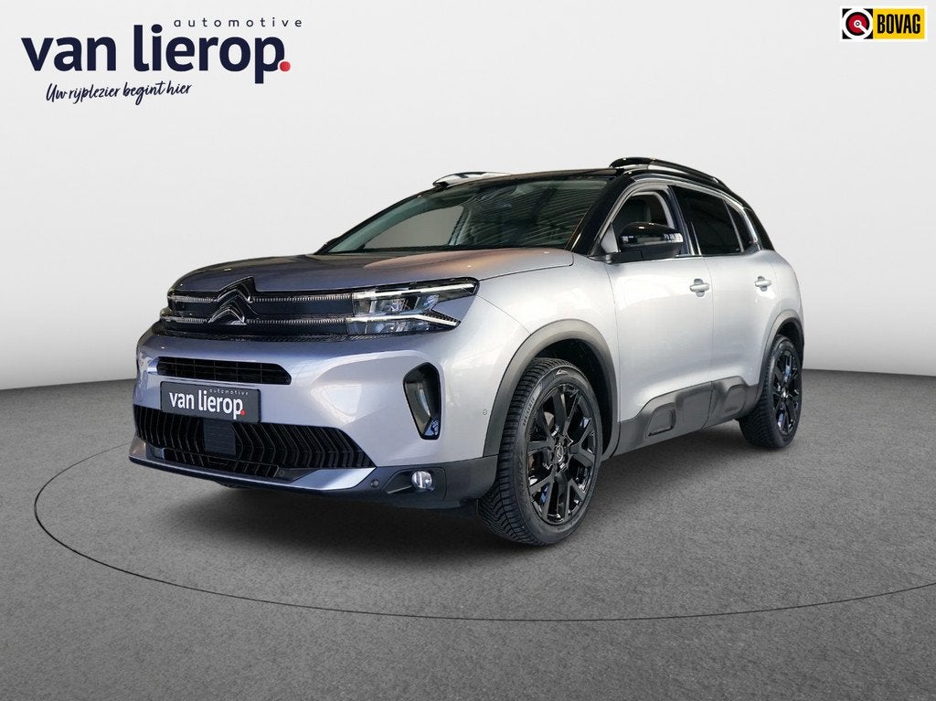 Citroen C5 Aircross 1.2 PureTech Shine TREKHAAK | ACC | CARP, Auto's, Citroën, 15 km/l, Gebruikt, Zwart, 1199 cc