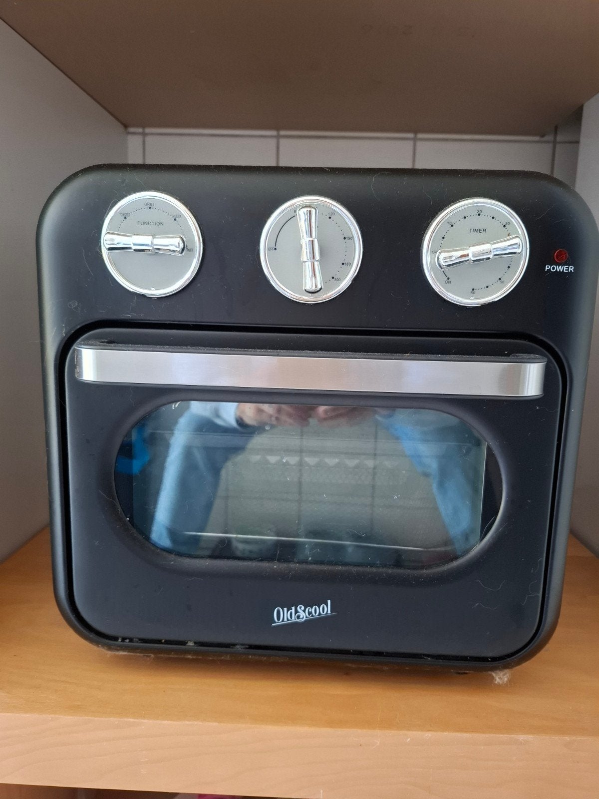 Old Scool Mini-oven, Witgoed en Apparatuur, Minder dan 45 cm, Minder dan 45 cm, Ophalen of Verzenden, Vrijstaand