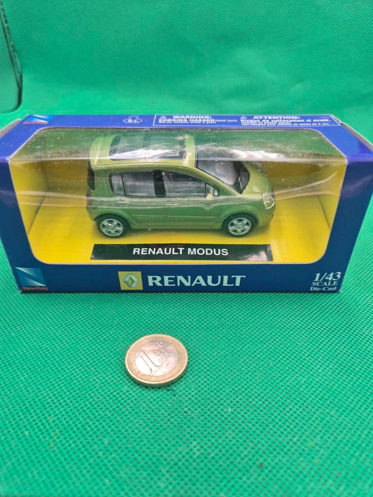 295 Renault Modus 1/43 newray, Ophalen of Verzenden, Zo goed als nieuw, Auto, Overige merken