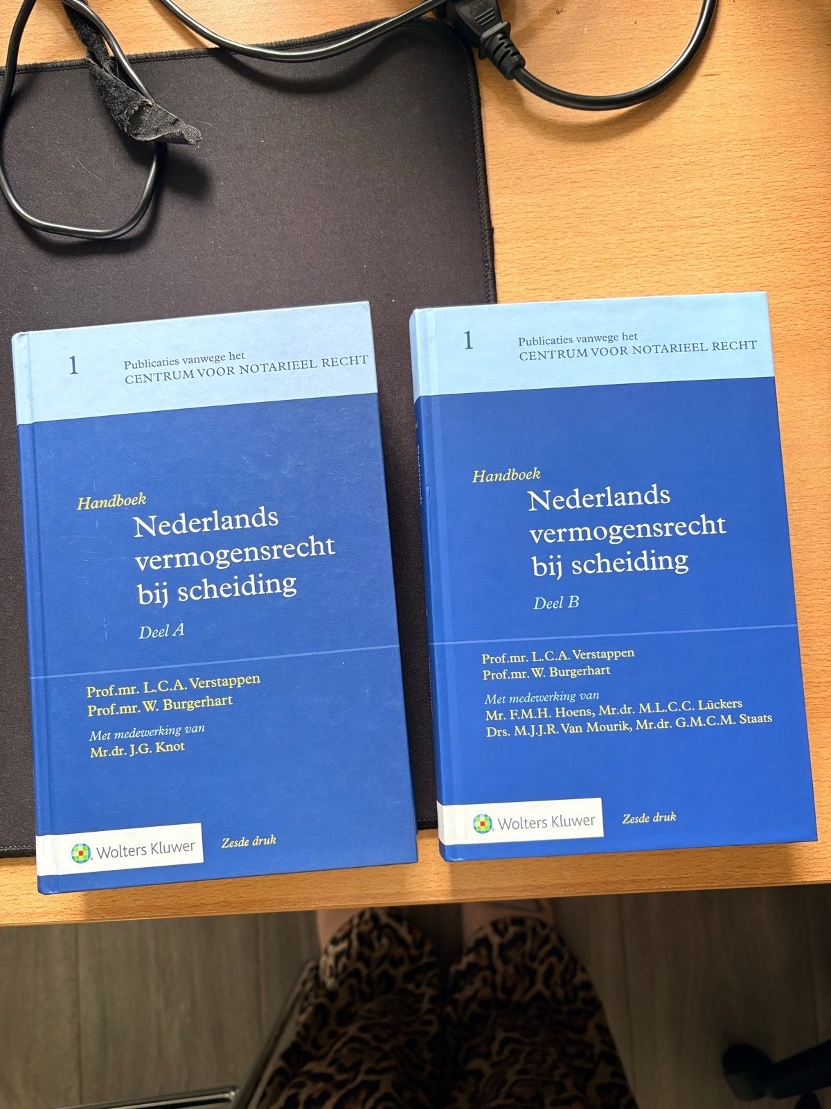 Handboek Nederlands vermogensrecht bij scheiding  Deel A + B, Ophalen of Verzenden, Gamma, Nieuw, WO
