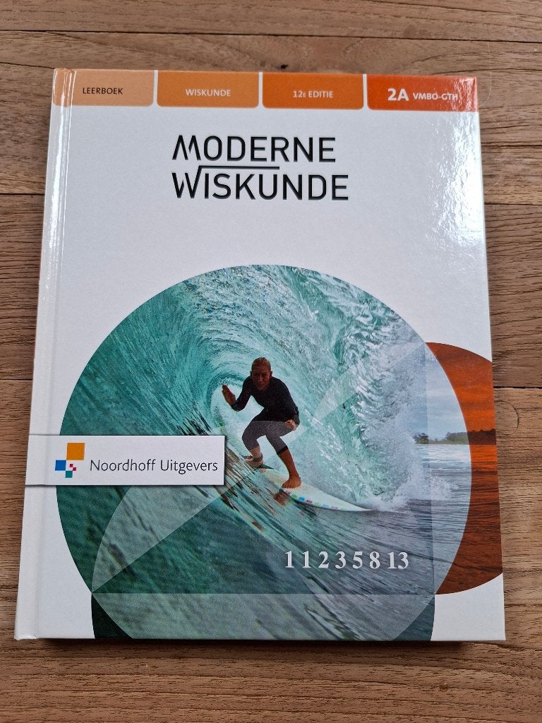 Moderne wiskunde, Wiskunde A, HAVO, Ophalen of Verzenden, Zo goed als nieuw