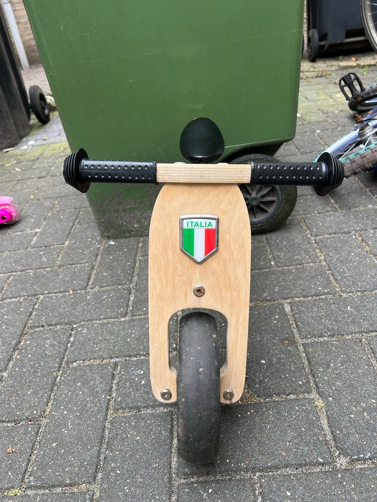 Bandits and Angels Retro Italië Loopfiets/Driewieler, Ophalen, Gebruikt, Verstelbare zitting