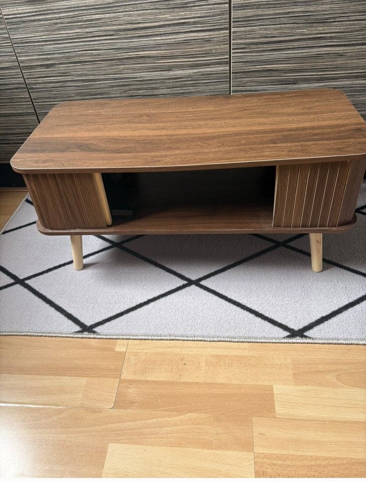 Action retrolook/japandi stijl salontafel, Ophalen, 50 tot 100 cm, Zo goed als nieuw, Minder dan 100 cm