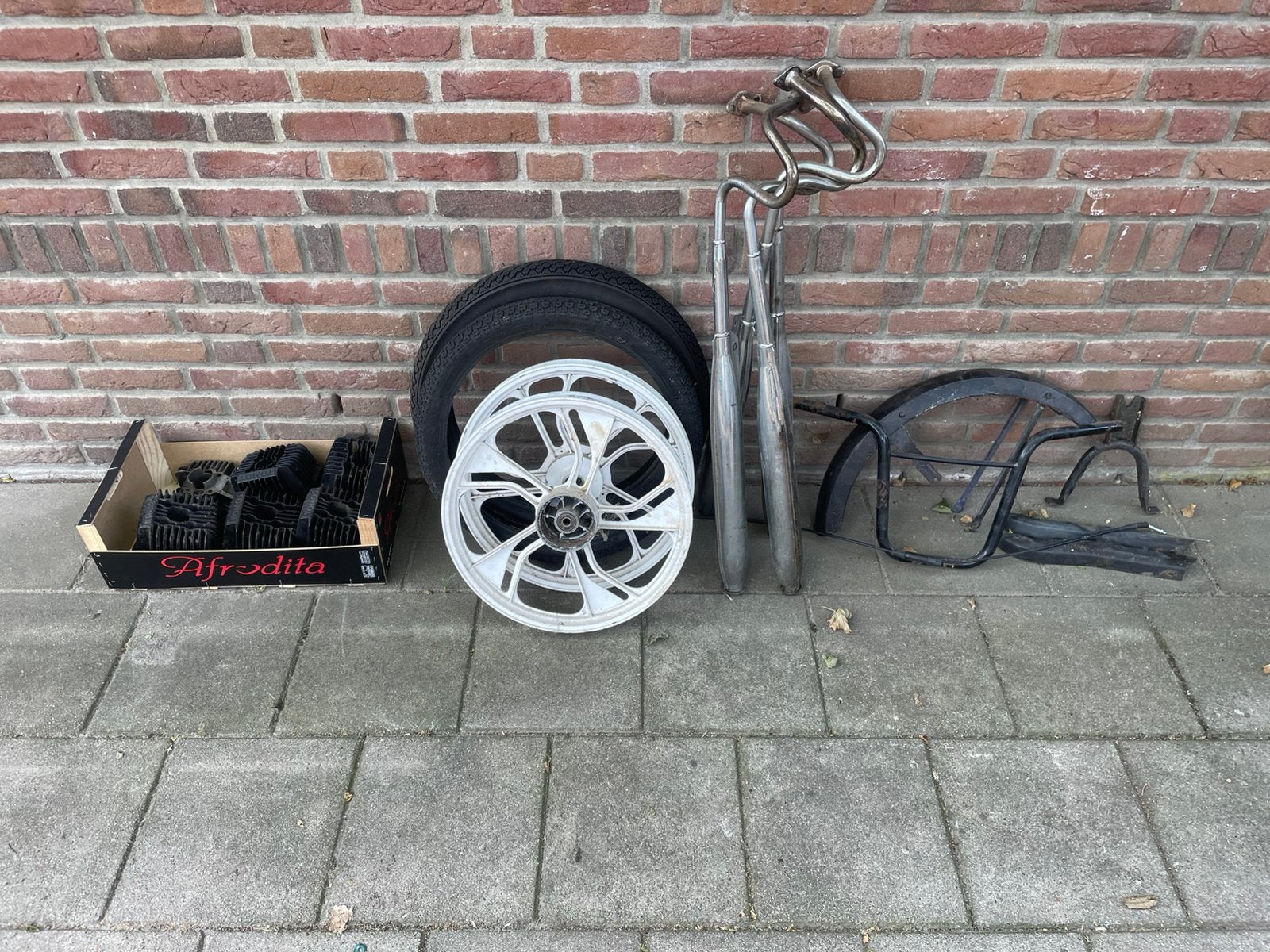 Tomos onderdelen, Ophalen, Gebruikt