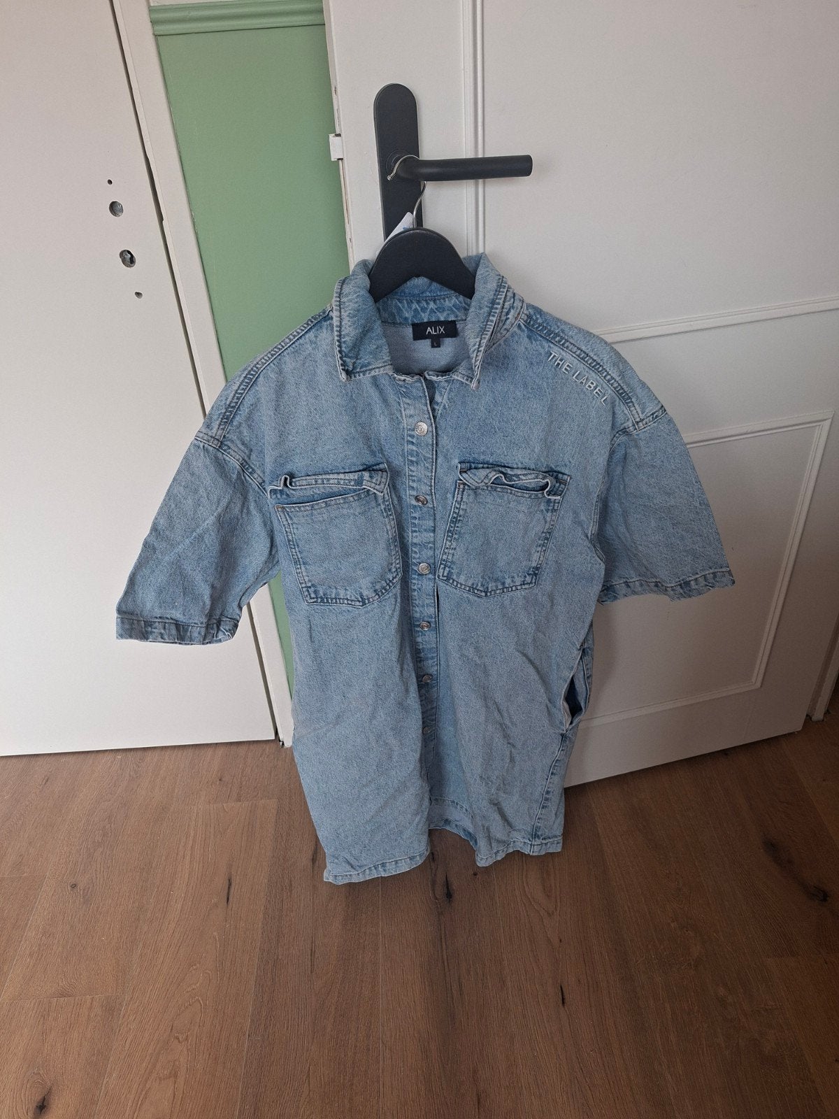 Alix The Label spijkerjurk - Maat L, Kleding | Dames, Jurken, Blauw, Maat 42/44 (L), Ophalen of Verzenden, Alix The Label