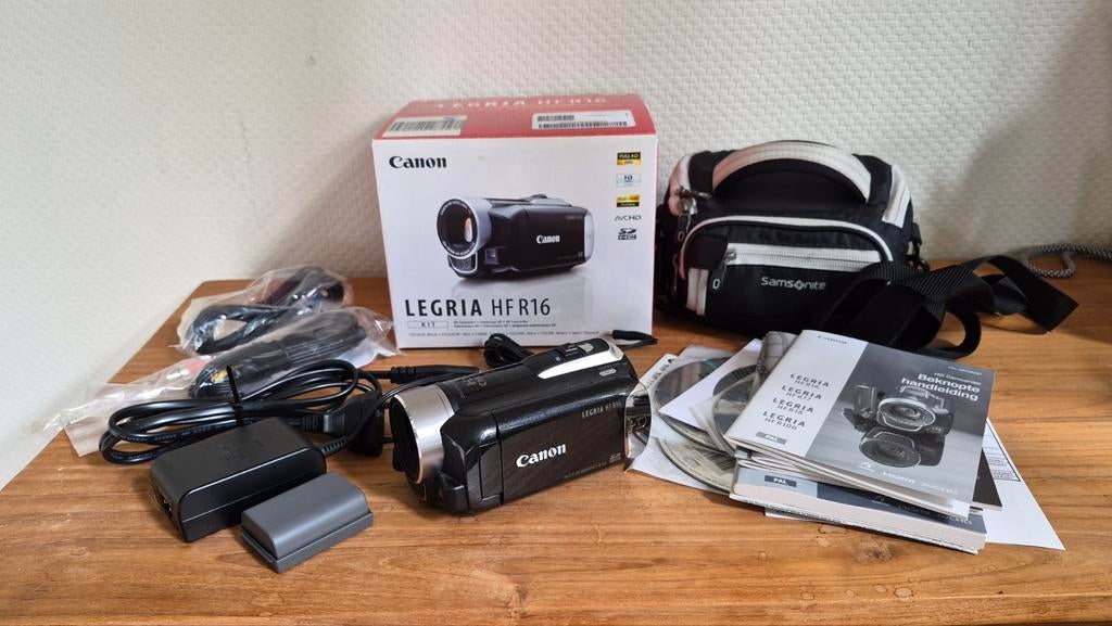 Canon Legria HF R16 HD Camcorder, Ophalen, Full HD, Canon, 20x of meer