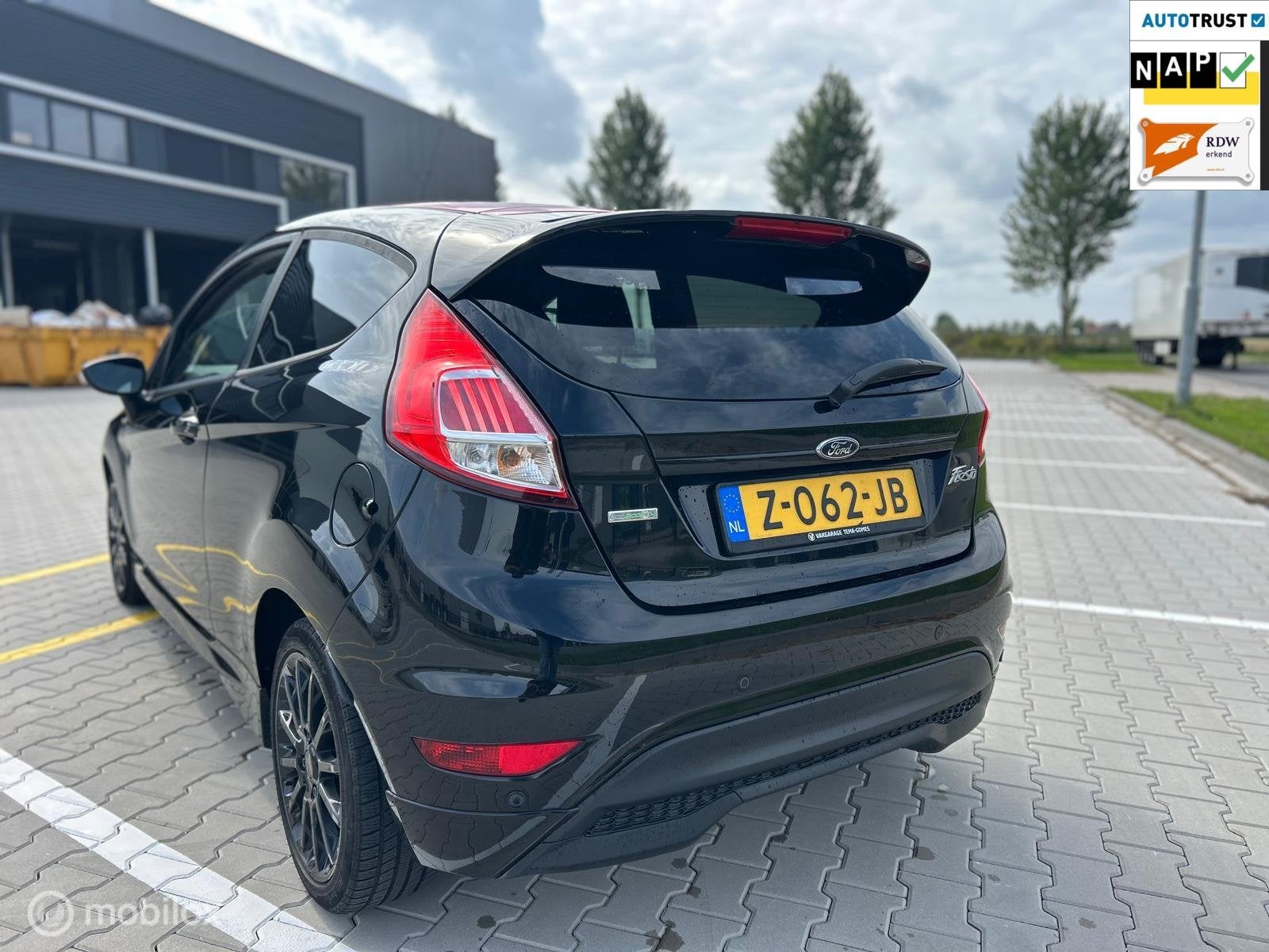 Ford Fiesta 1.0 EcoBoost ST Line|APK|AIRCO|STOELVERW|, Auto's, Ford, 125 pk, Euro 6, Bedrijf, Handgeschakeld