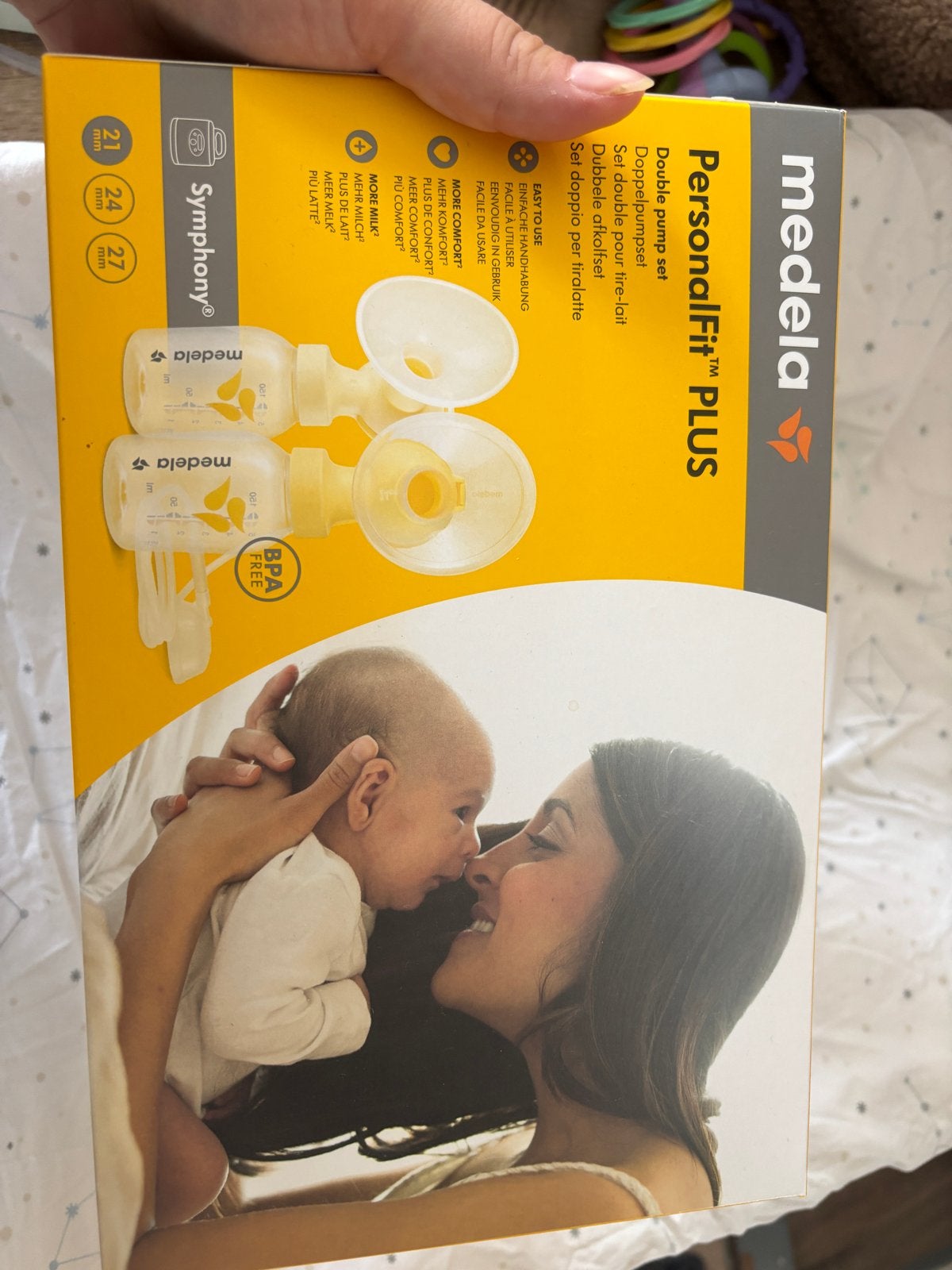 Medela PersonalFit Plus Dubbele Afkolfset, Ophalen, Nieuw