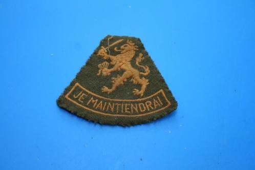 Mouwembleem Leeuw Je Maintiendrai oud model Landmacht SHF, Ophalen of Verzenden, Landmacht, Nederland, Embleem of Badge