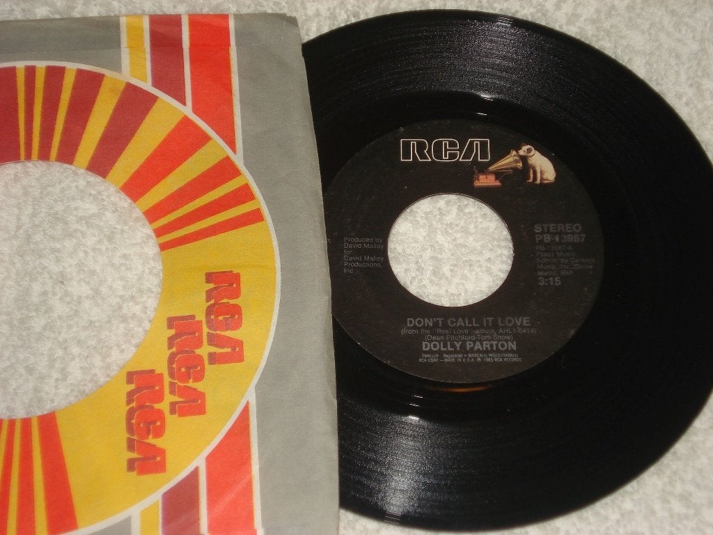 Dolly Parton  dont Call it Love   Usa    Orgineel, Originele persing, Ophalen of Verzenden, Zo goed als nieuw, Country en Western