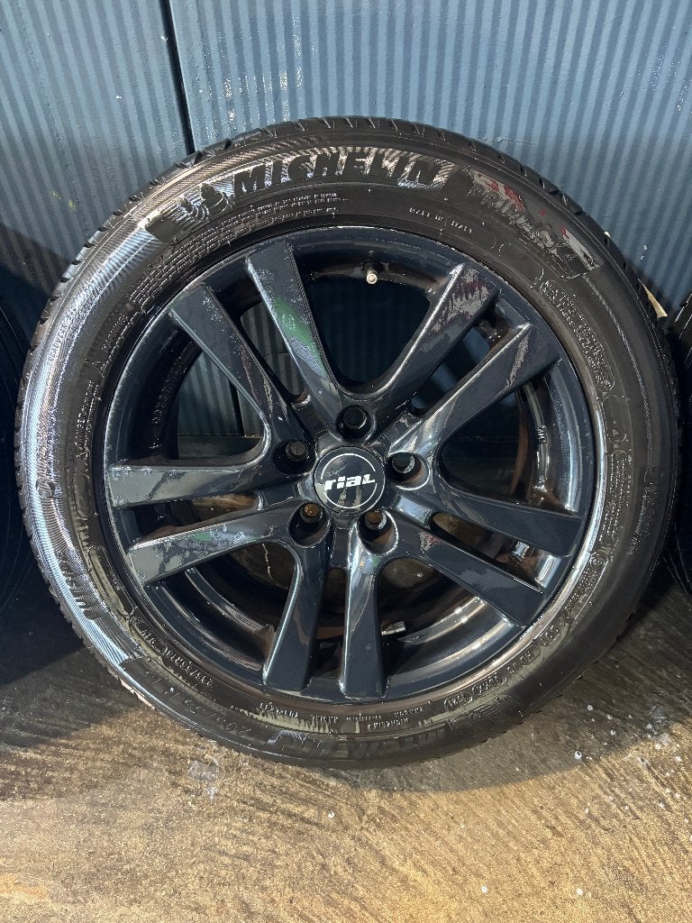 16 Inch Rial Velgen met Michelin Banden, Ophalen, Gebruikt, 16 inch, Banden en Velgen