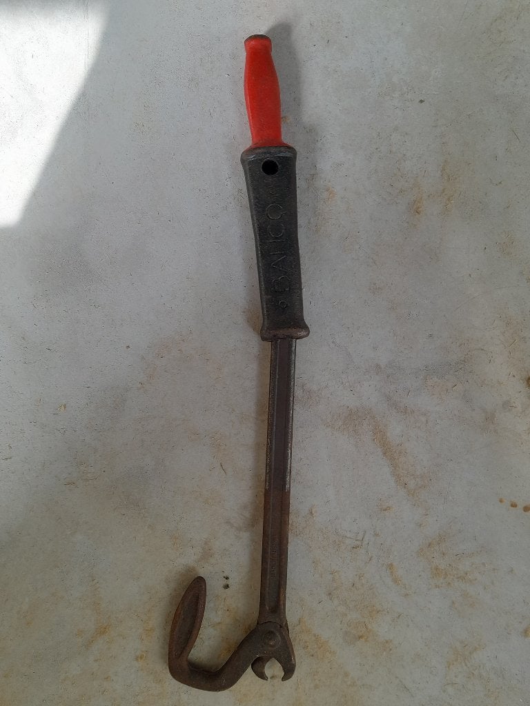 Bahco spijkertrekker, Ophalen