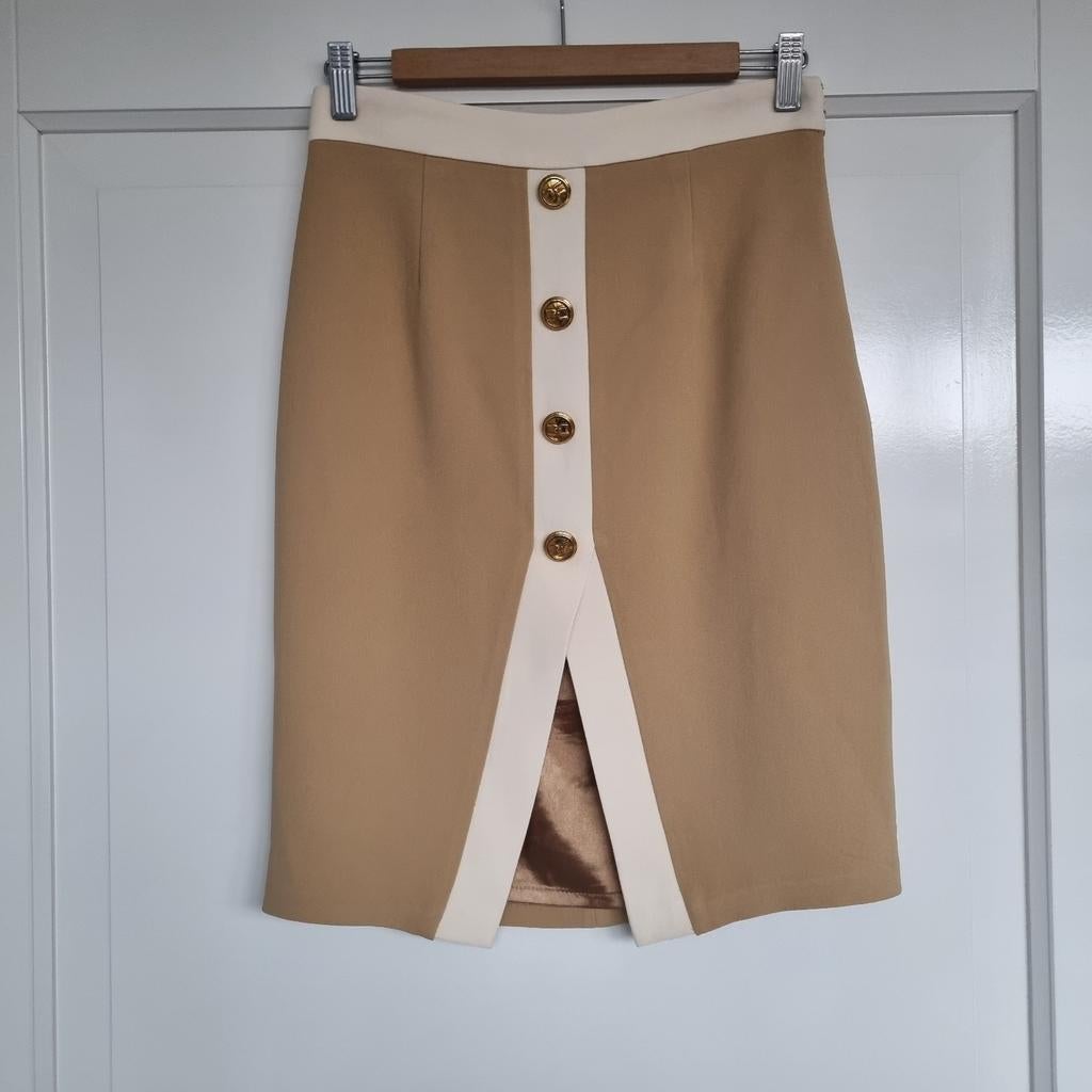 Elisabetta Franchi rok, mt IT42, Ophalen of Verzenden, Zo goed als nieuw, Zwart, Boven de knie