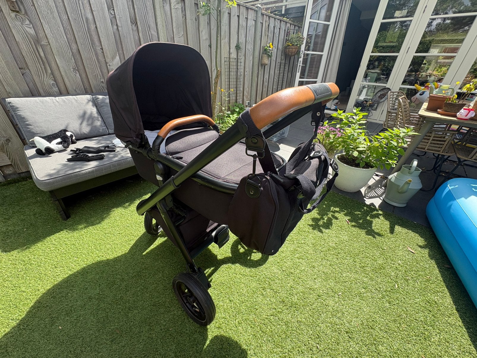 Dubatti One kinderwagen met accessoires, Gebruikt, Combiwagen, Met autostoeltje, Ophalen