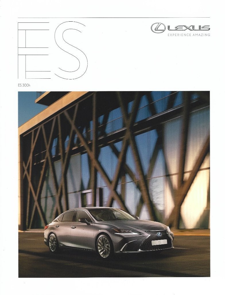 Brochure Lexus ES 300h 2020, Ophalen of Verzenden, Zo goed als nieuw, Overige merken