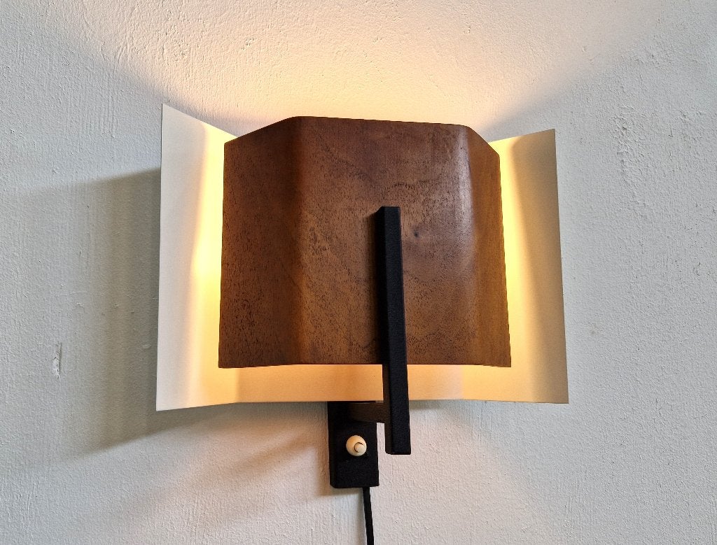 Zeldzame Philips NX 121 wandlamp | Jaren 60, Gebruikt, -, Metaal, -