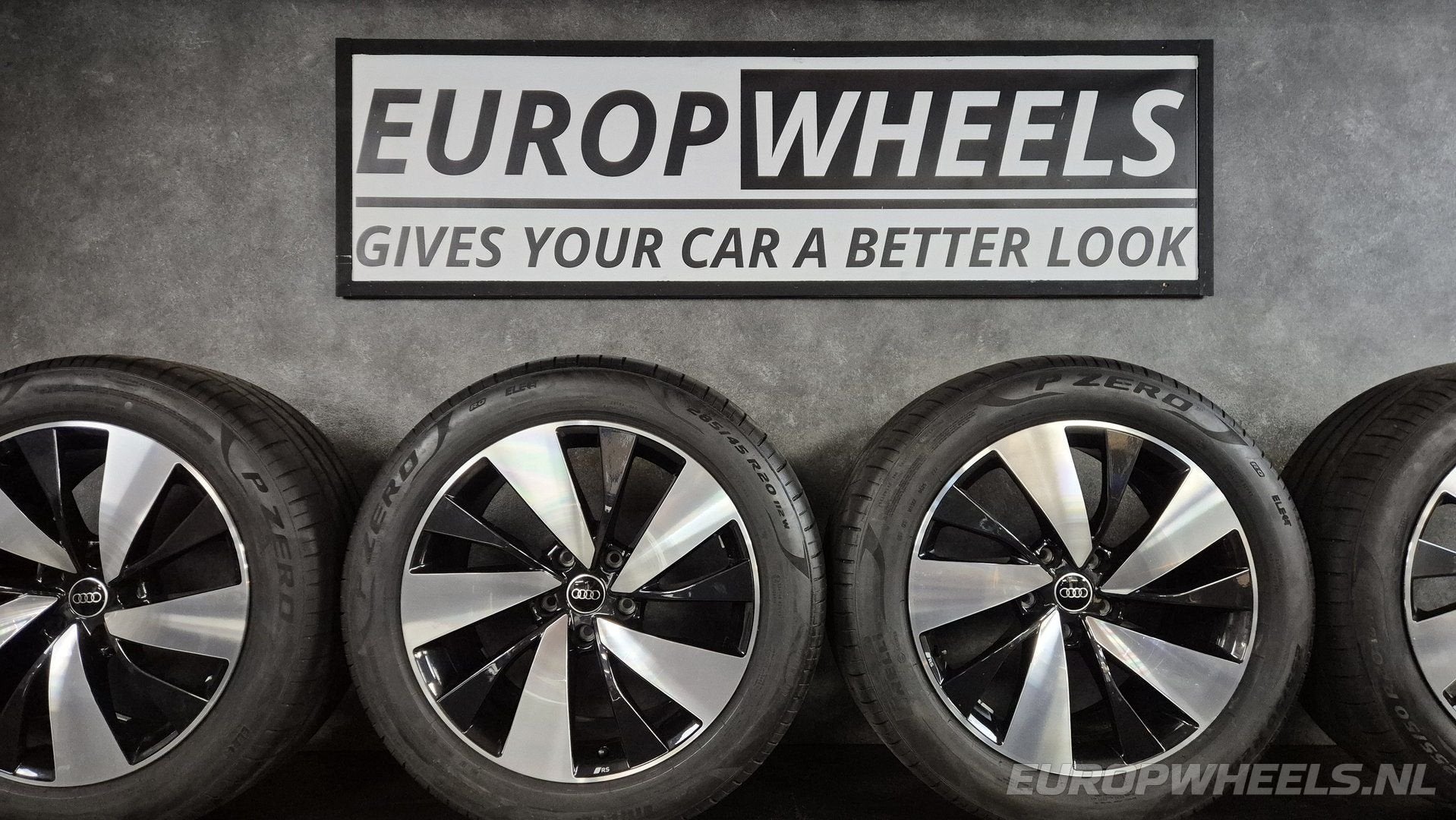 20 inch Audi Q6 RS e-tron velgen Pirelli zomerbanden, Gebruikt, -, 285 mm, -