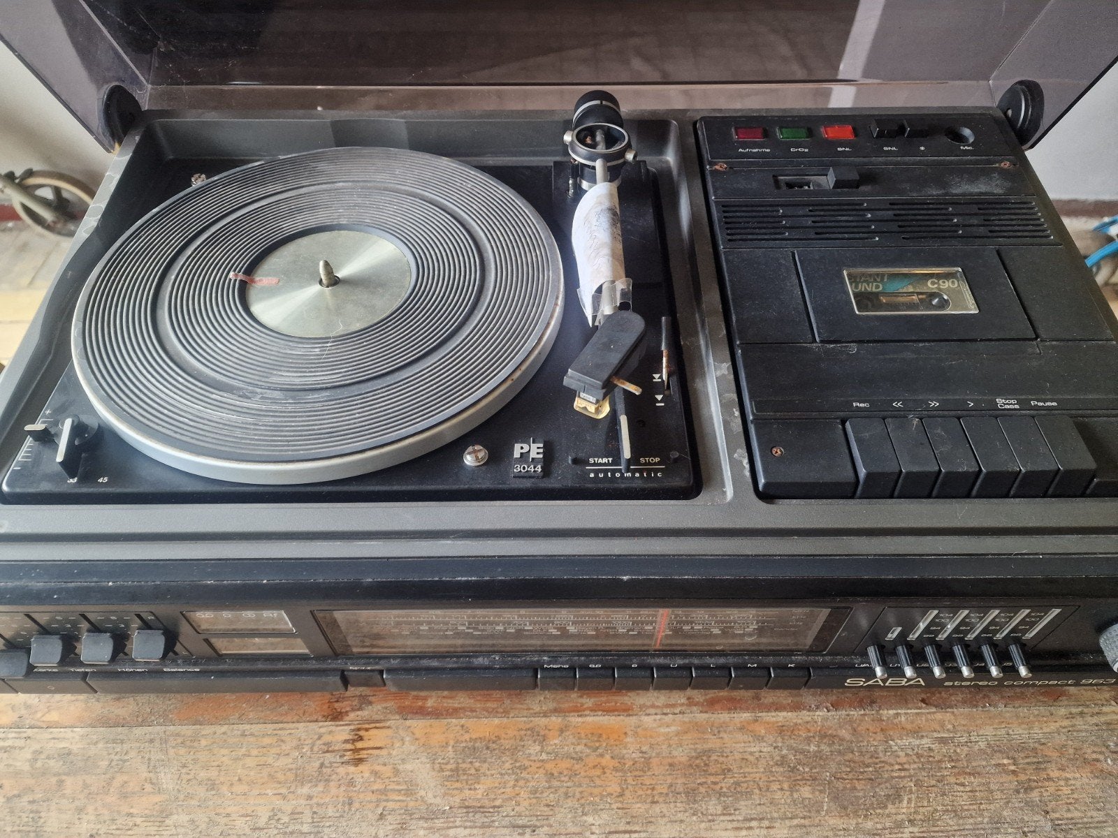 Audio: Saba 963, alles in 1 stereo, 70er jaren, Ophalen of Verzenden, Zo goed als nieuw, Nb, Nb