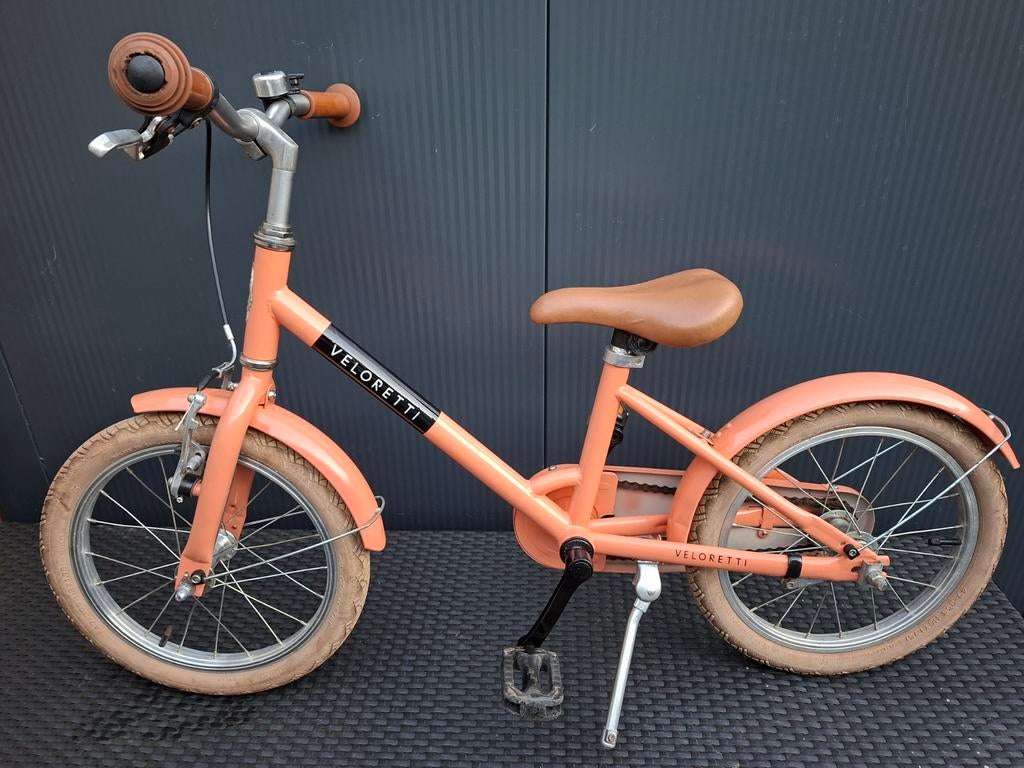 meisjes fiets 16 inch veloretti maxi, Fietsen en Brommers, Ophalen, Gebruikt, 16 inch, Handrem