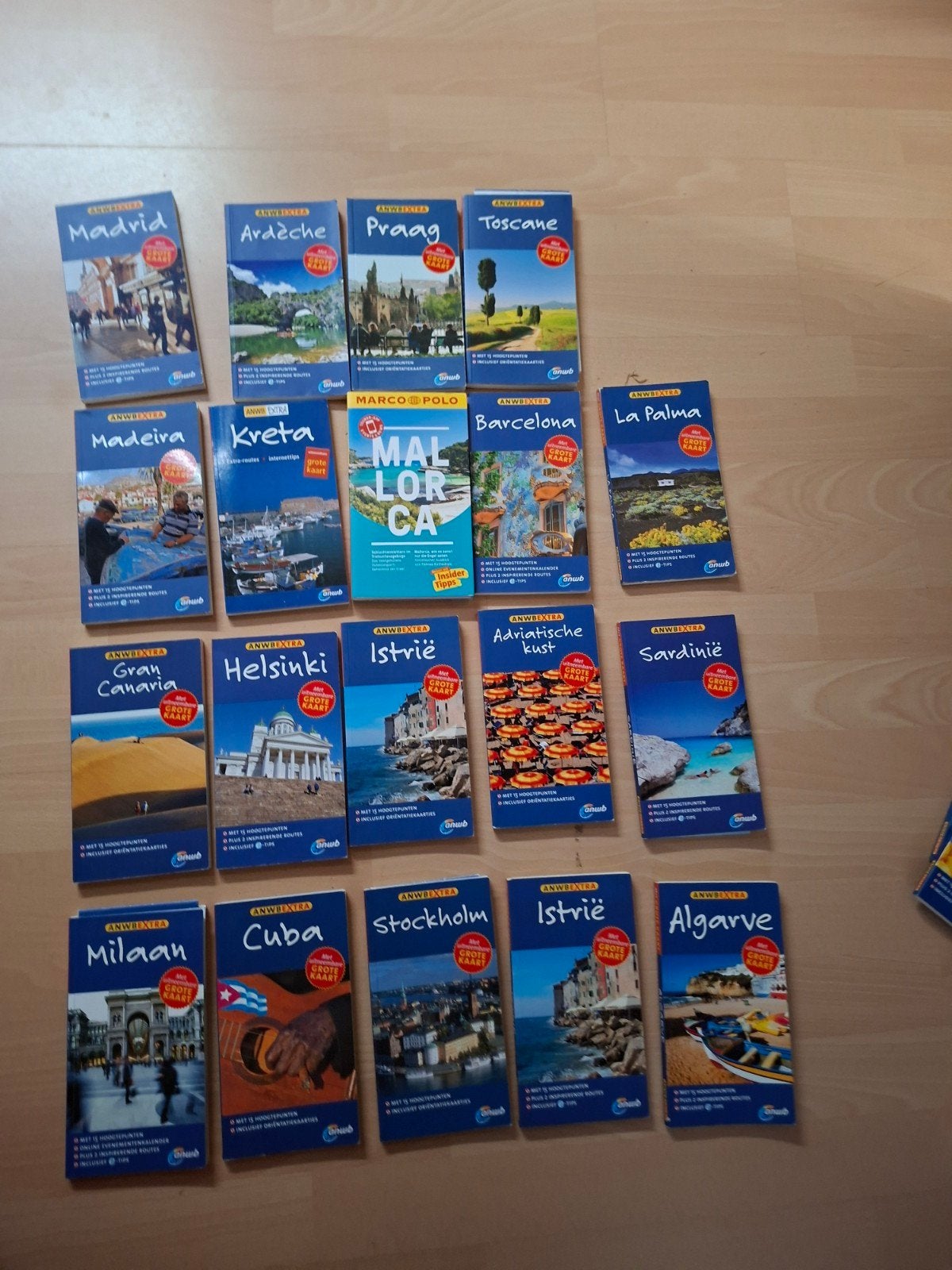 anwb reisboekjes  - reisgidsen en stadswandelgidsen, Ophalen of Verzenden, Europa, Reisgids of -boek, ANWB