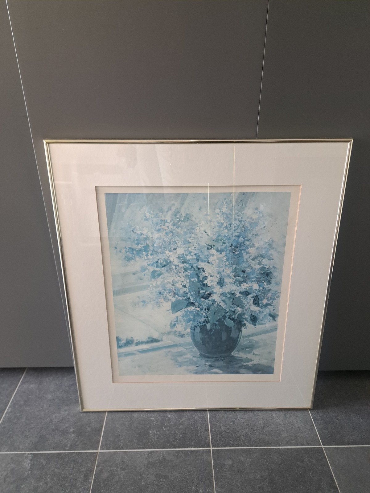 Messing reliëf wissellijst / schilderij, Ophalen