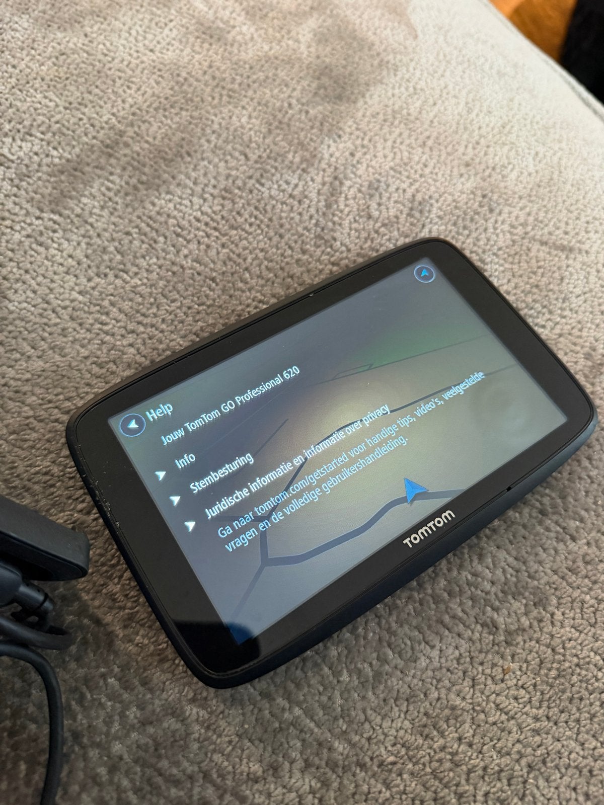 TomTom GO Professional 620 navigatiesysteem z.g.a.n., Ophalen of Verzenden, Zo goed als nieuw