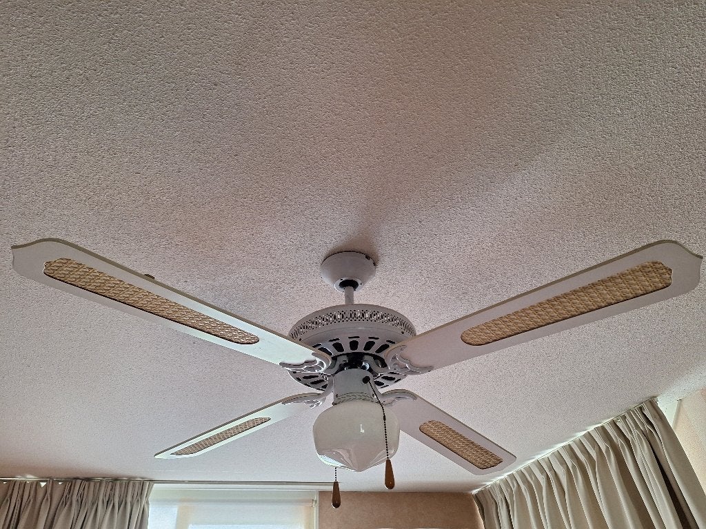 Plafond ventilator met 3 standen en verlichting, Witgoed en Apparatuur, Ventilatoren, Ophalen, Gebruikt, Plafondventilator