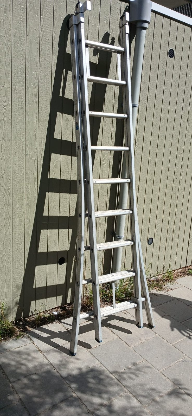 2delige ladder, Ophalen, Zo goed als nieuw, 4 meter of meer