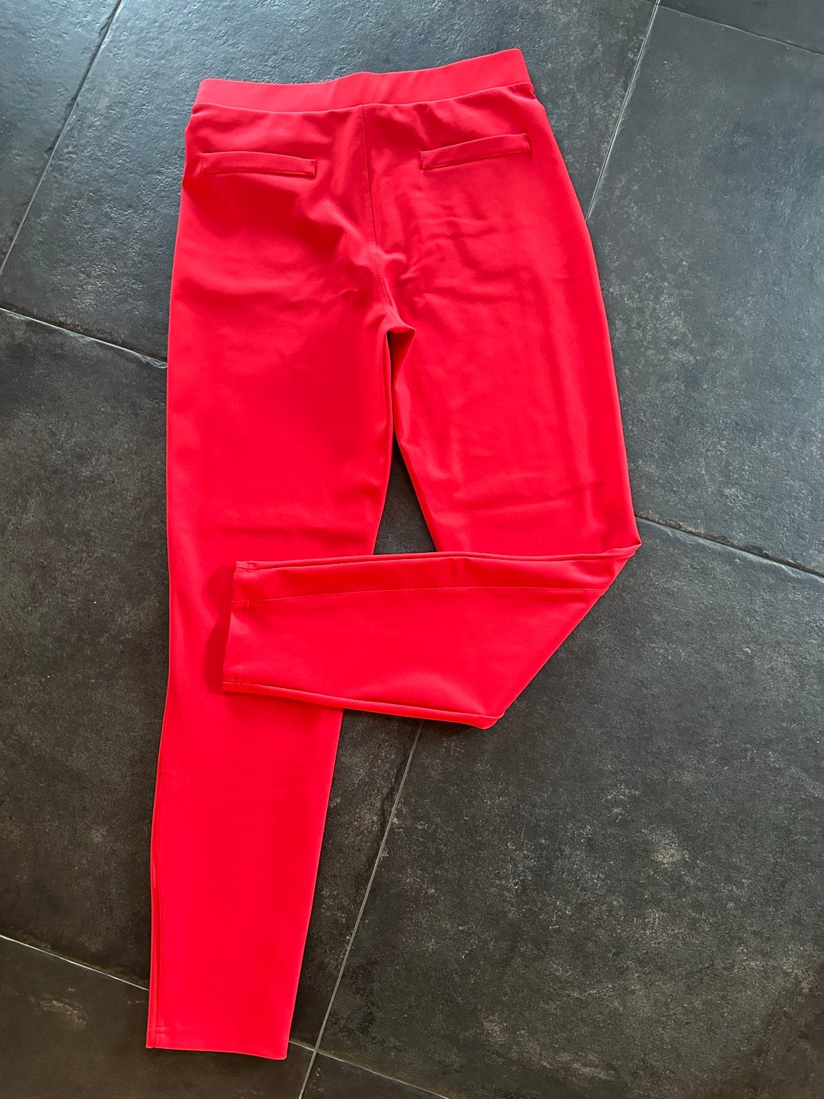 Studio Anneloes travelstof broek S rood, Ophalen of Verzenden, Zo goed als nieuw, Maat 36 (S), Lang