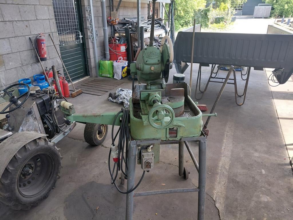 Thomas afkortzaag, Doe-het-zelf en Verbouw, Gereedschap | Zaagmachines, Ophalen of Verzenden, 1200 watt of meer, Afkortzaag, 70 mm of meer
