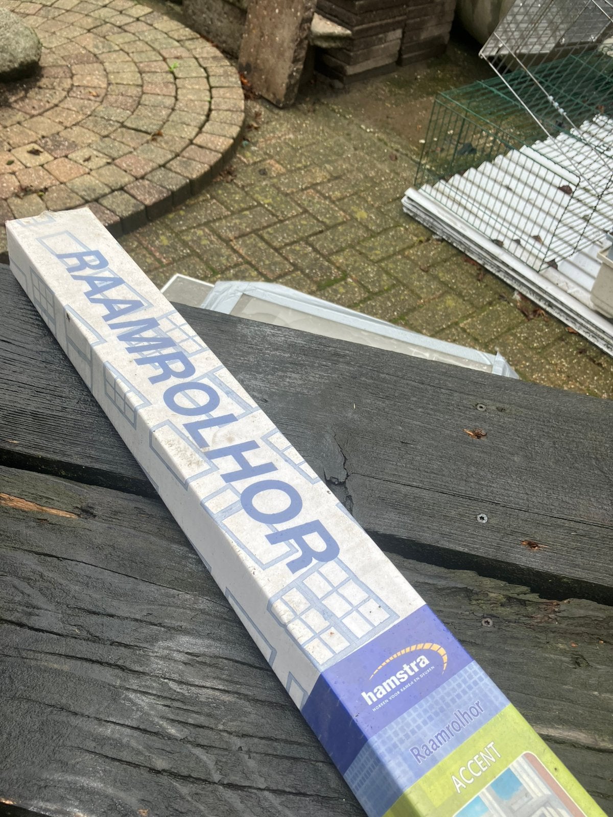 raamrolhor hamstra,voor raamopening 62-66cm,max hoogte 150cm, Ophalen, Minder dan 80 cm, Overige typen, Minder dan 200 cm