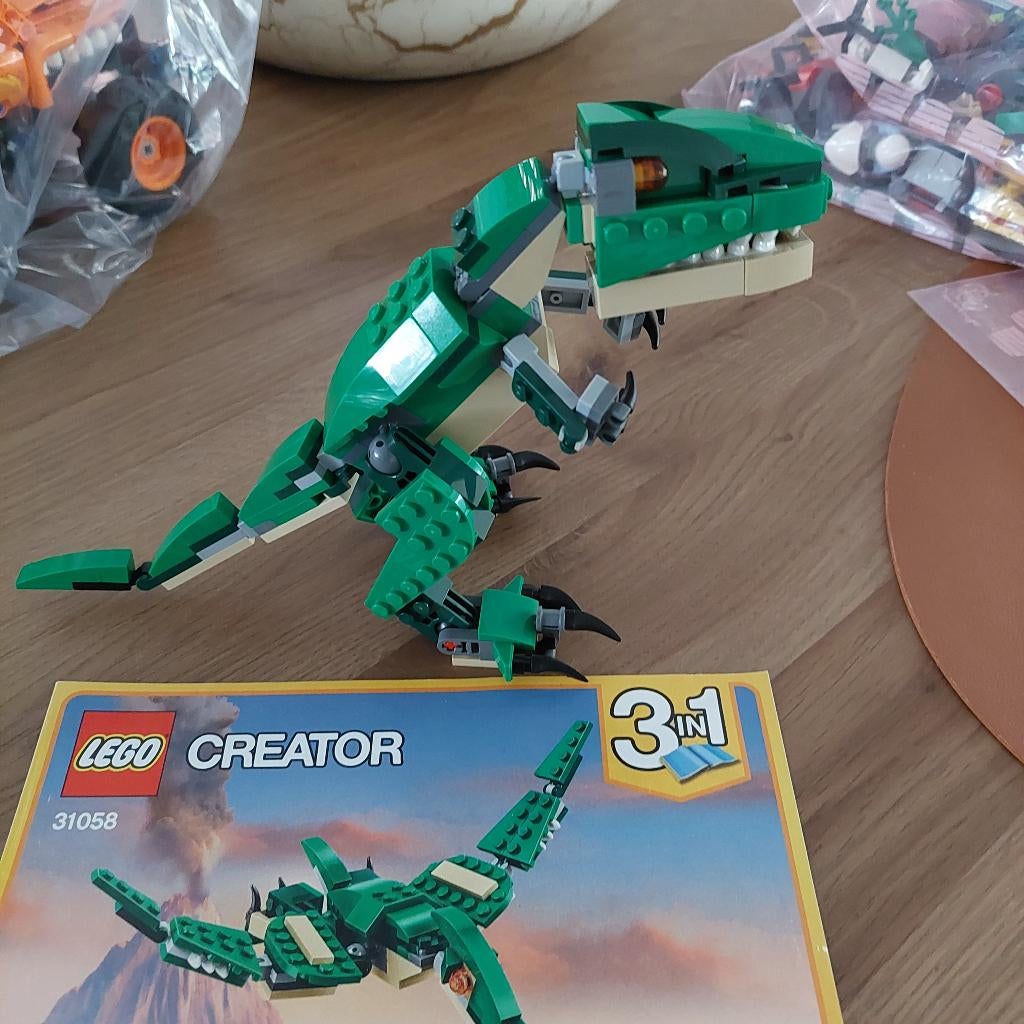 Lego creator 31058, Ophalen of Verzenden, Zo goed als nieuw, Compleet, Lego