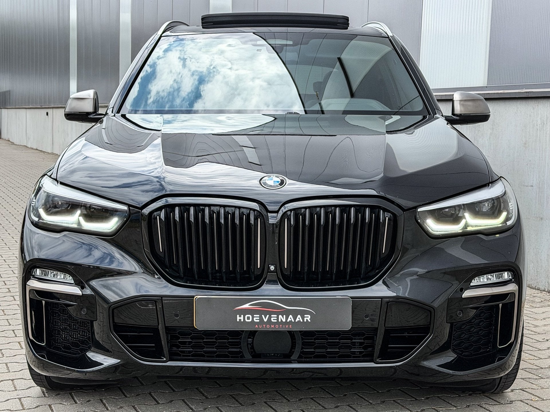 BMW X5 M50d High Executive M-sport 4WB Dealer onh 22Inch, Auto's, BMW, Gebruikt, 2993 cc, Zwart, Leder