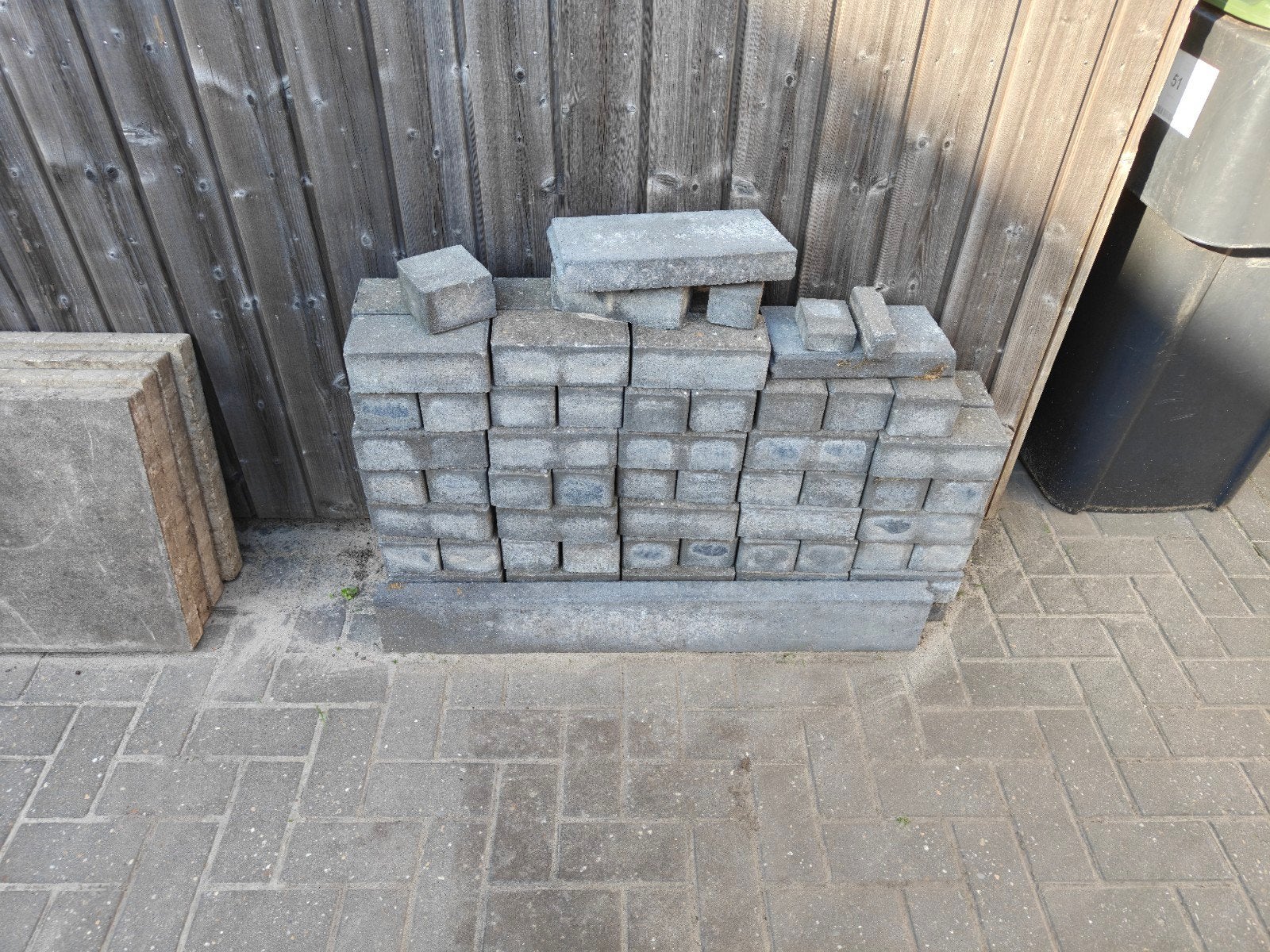 Gratis Klinkers, Tuin en Terras, Ophalen, Gebruikt, Klinkers, Minder dan 5 m²