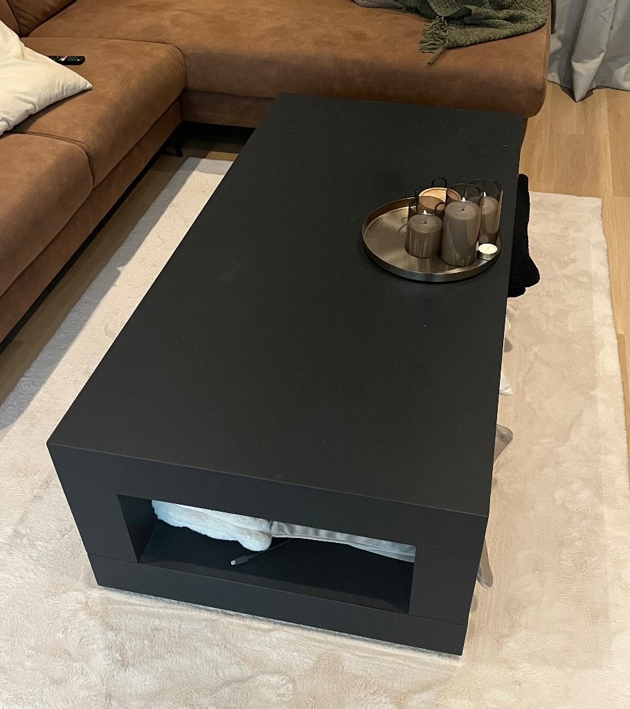 Salontafel zwart
