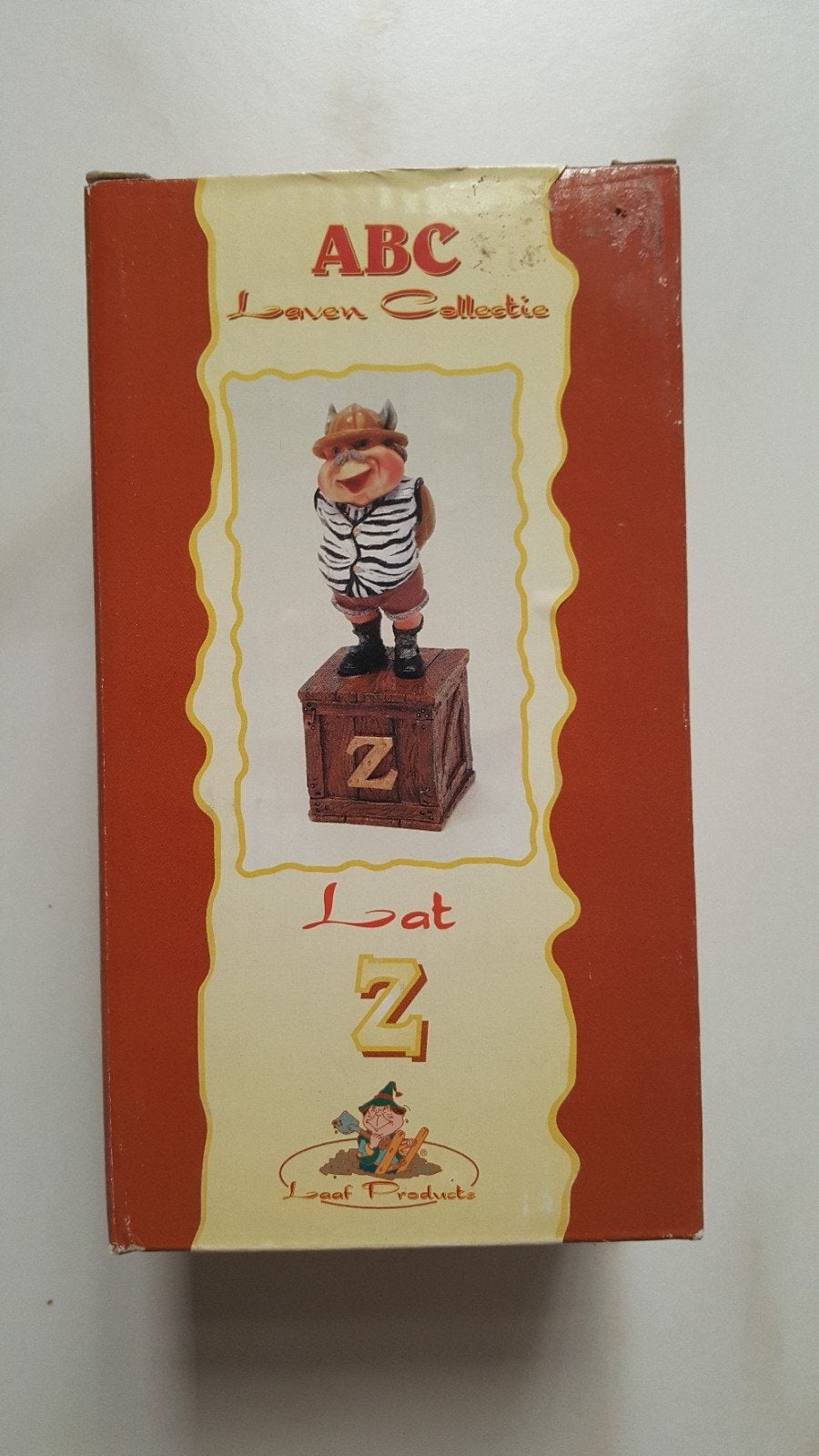 Alfabet Laaf Z nieuw in doos, Verzamelen, Efteling, Ophalen of Verzenden, Nieuw, Beeldje of Poppetje