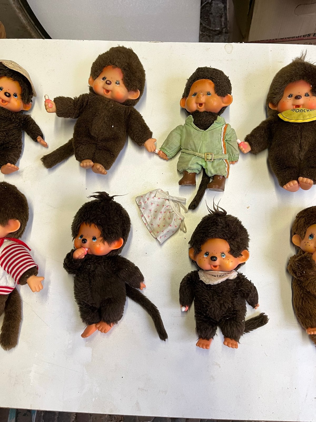 Monchhichi Poppen Collectie - Vintage Speelgoed, Ophalen of Verzenden, Gebruikt, Jongen of Meisje