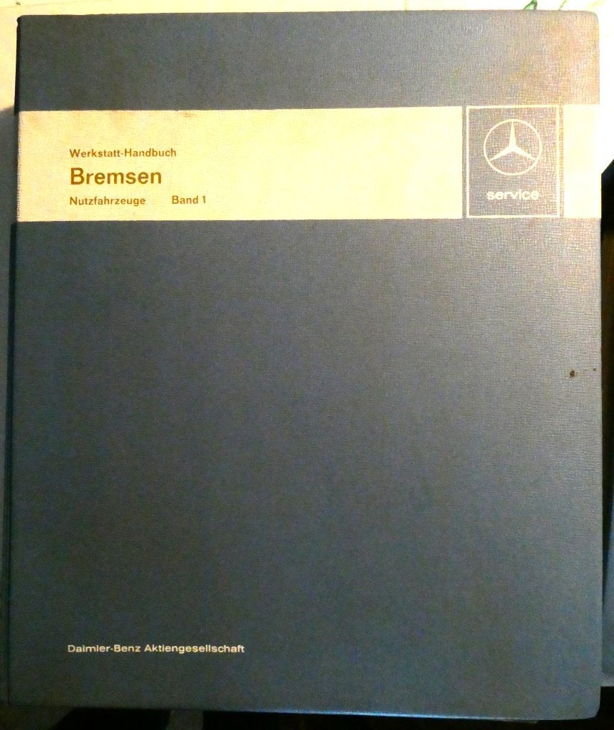 Vrachtwagens / Mercedes Werkplaats handboek Remmen L serie, Verzenden