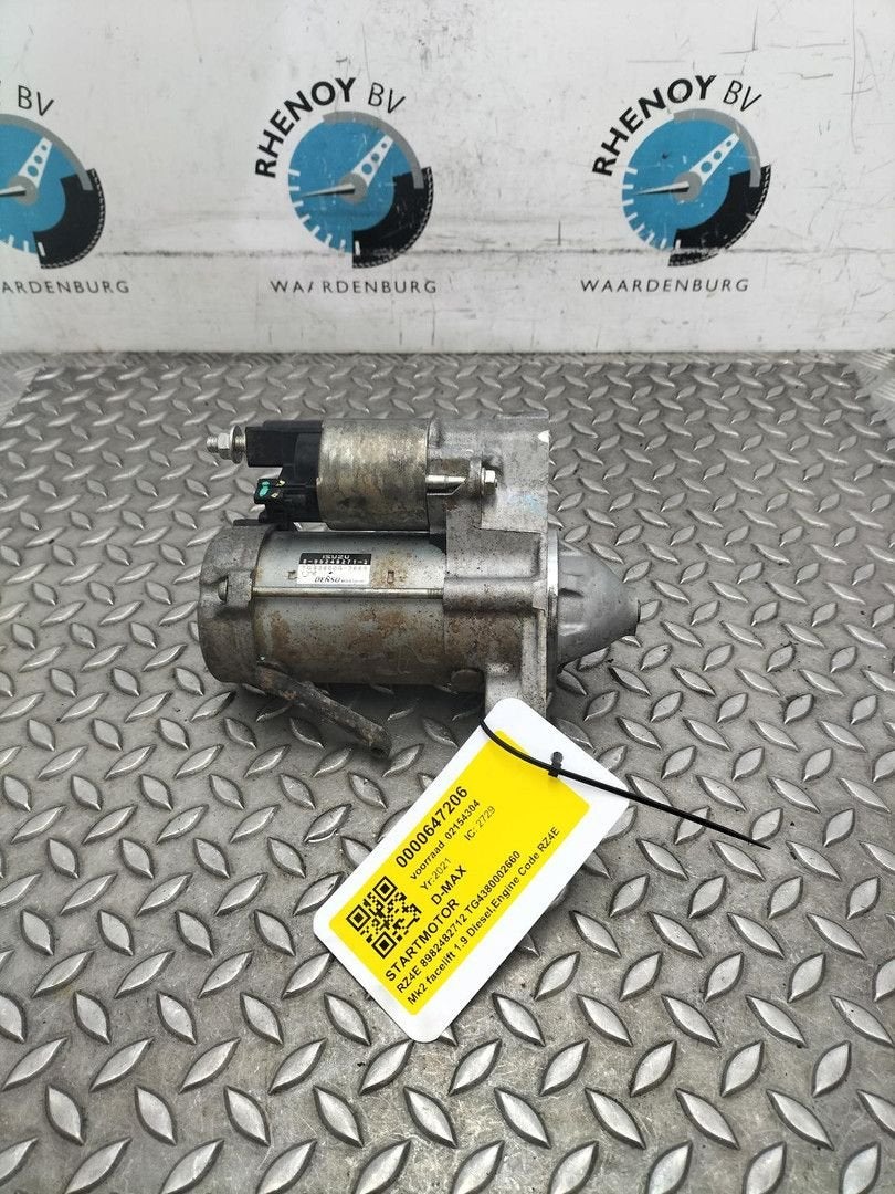 ISUZU D-MAX STARTMOTOR 8982482712 2021, Ophalen of Verzenden, Gebruikt, Stiba lid