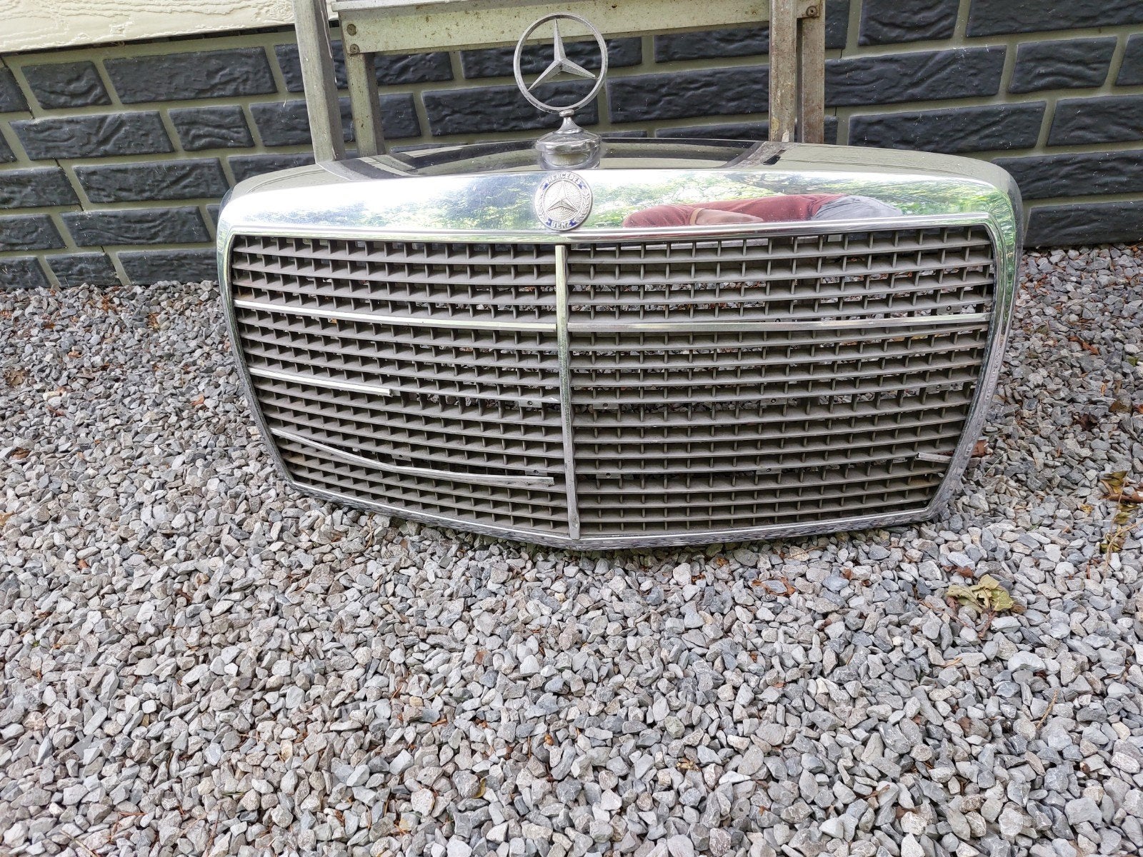 Mercedes-Benz radiatorgrille met ster, Ophalen, Gebruikt, Voor, Mercedes-Benz
