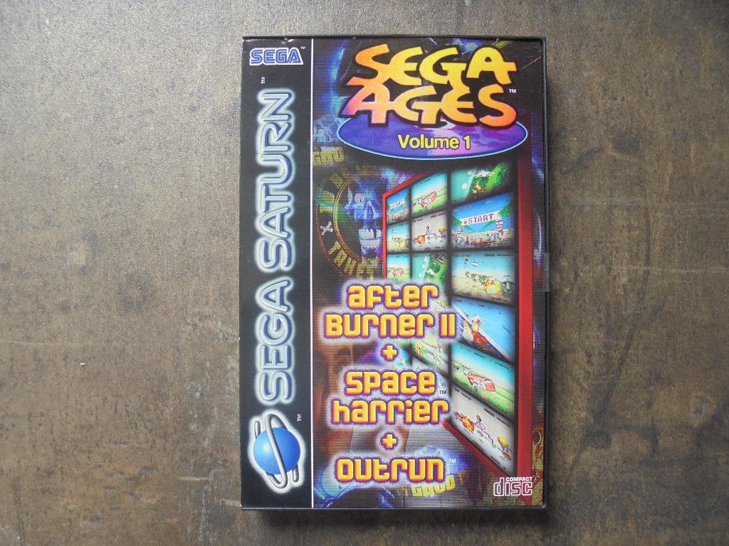 Sega Ages Volume 1 voor Sega Saturn (zie foto's), Gebruikt, 1 speler, Racen en Vliegen, Ophalen of Verzenden